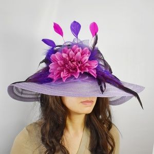 Purple Derby Hat for Sale up to 90% Off: Poshmark
